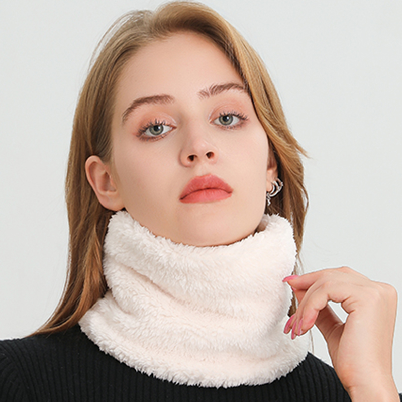 Wool Scarf Men - الكشمير الدافئة كولور الدائري الشتاء وشاح