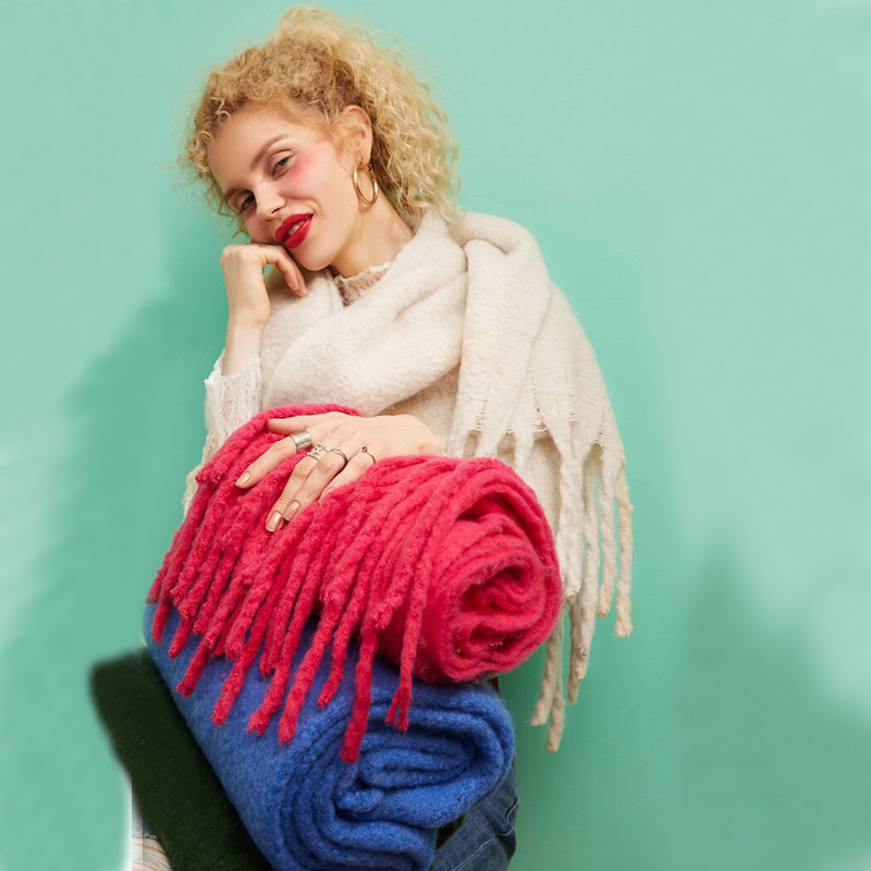 ماركة مصمم المرأة الشتاء وشاح  - مراجعة Cashmere Pashmina Wrap وسعره