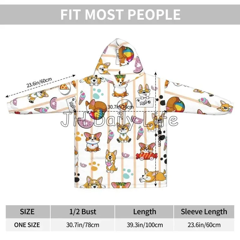 لطيف فصيل كورجي الكلب يمكن ارت - مراجعة Sherpa Hoodie Fleece وسعره
