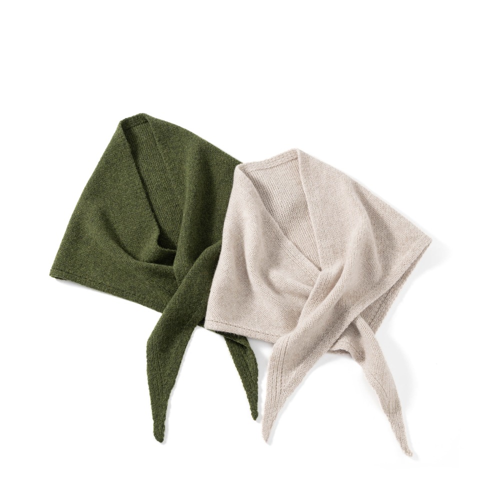 وشاح مثلث الشكل من الصوف 100%  - مراجعة Wool Scarf Men وسعره