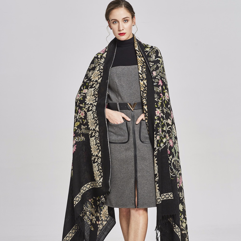 العلامة التجارية الفاخرة وشاح  - مراجعة Wool Scarf Men وسعره